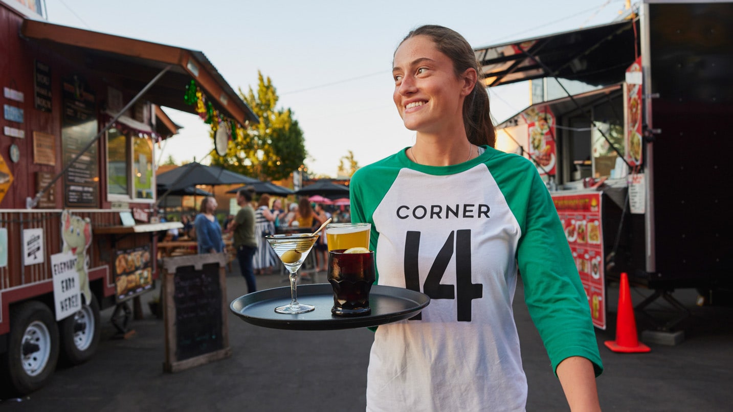 Corner 14 Foodcarts, Spirits & Brew: A taste of downtown Oregon City's culinary diversity.