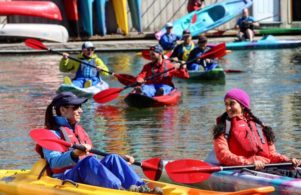 Launching into adventure - Kayak rentals in Oregon City.