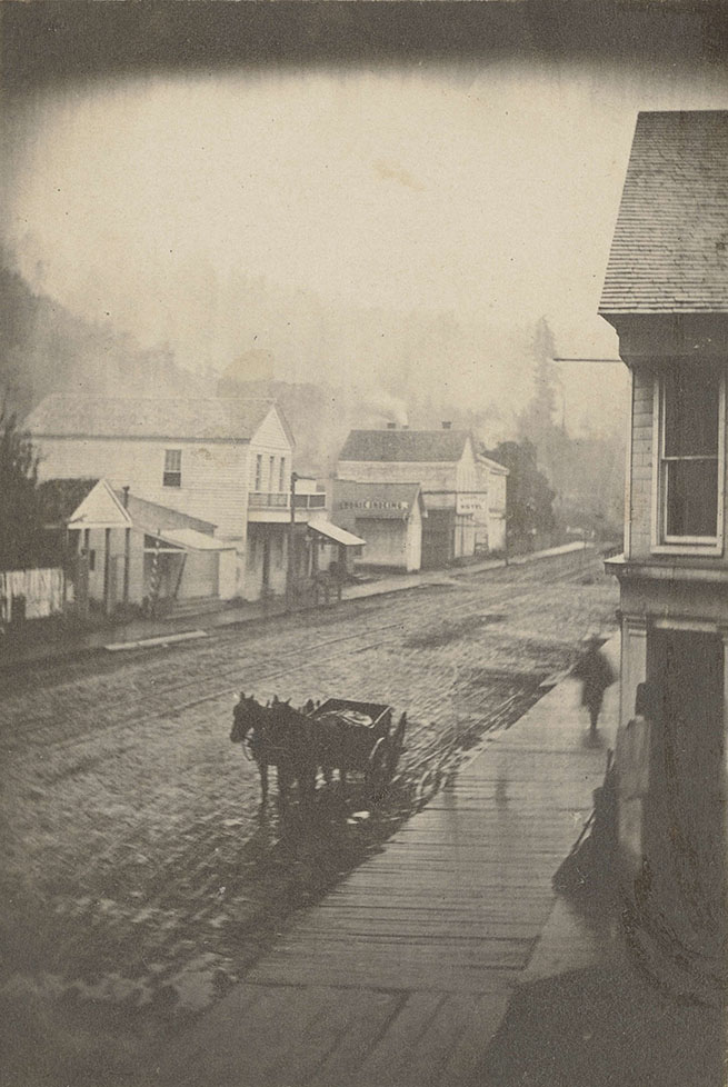 Oregon City in 1866: Bridging the past and present through historical landscapes.